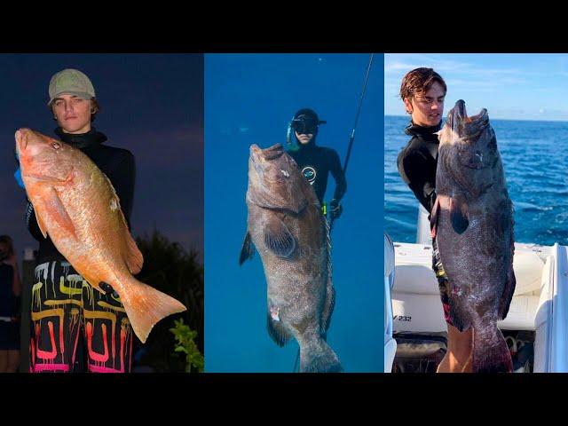 Slaying MONSTER Black Grouper in the BAHAMAS (Commercial Spearfishing) - Episode 23