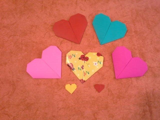 Como hacer un Corazón de Papel - El Mundo de MyG