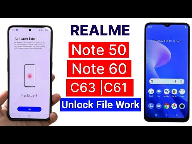 Realme Note 50 | Note 60 | C61 | C63 Region / Network Unlock Without Code