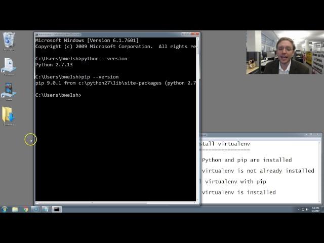 How to install virtualenv on Windows [SCREENCAST]