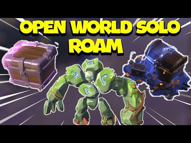 OPEN WORLD SOLO ROAM | GANK | CHESTS | TRACKING | FIGHT ( Albion Online )