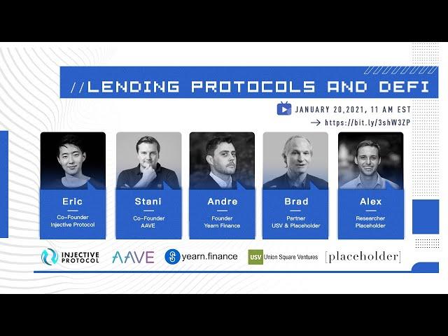 Lending Protocols and DeFi: Injective, Yearn Finance (YFI), AAVE, USV, and Placeholder