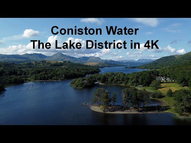 Coniston Water in the Lake District - Cinematic Aerial Drone Film