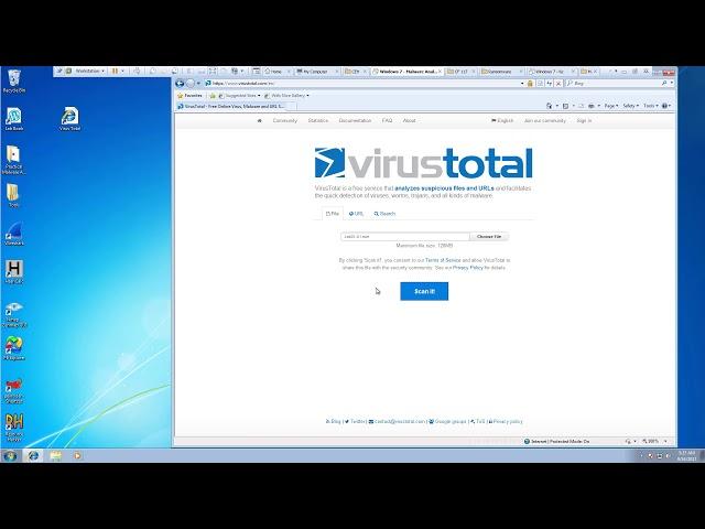 Malware Analysis - Tools - VirusTotal