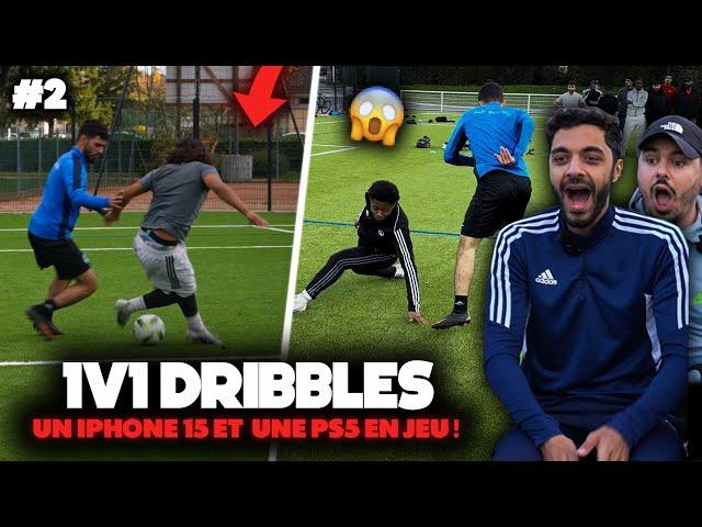 Qui est le meilleur DRIBBLEUR #2 avec 3 joueurs PROS ! (iPhone 15 et PS5 à gagner)