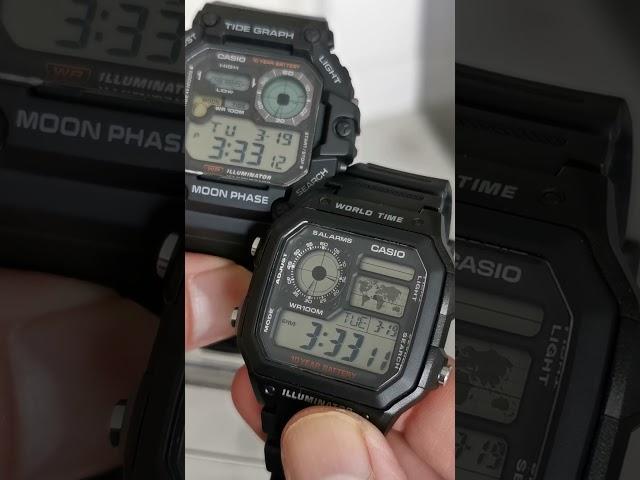 Casio WS-1700 Timer Graph #casio