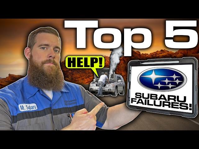 Top 5 Subaru Failures! Why They Happen, How Difficult They Are To Repair, & How Much It Costs You!