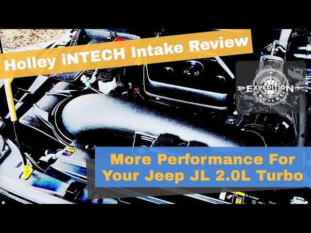 More Performance For Your Jeep JL 2.0L Turbo - Holley iNTECH Cold Air Intake