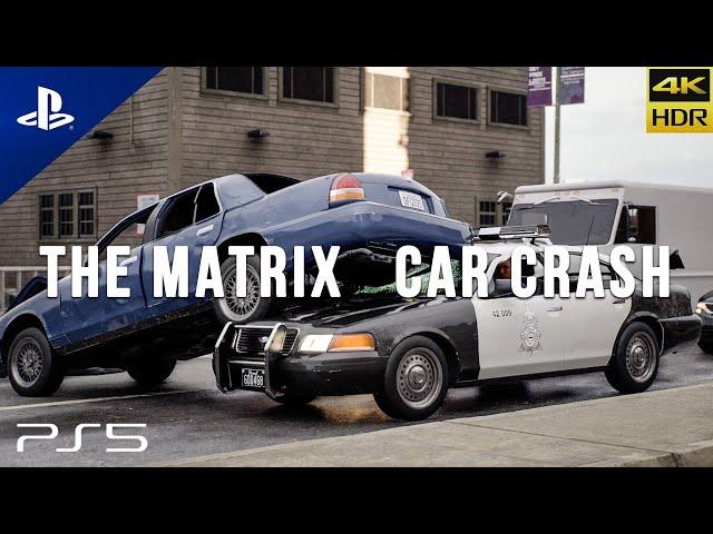 The Matrix Awakens Car Crash Compilation 2024 PS5 4K HDR 60FPS UE5