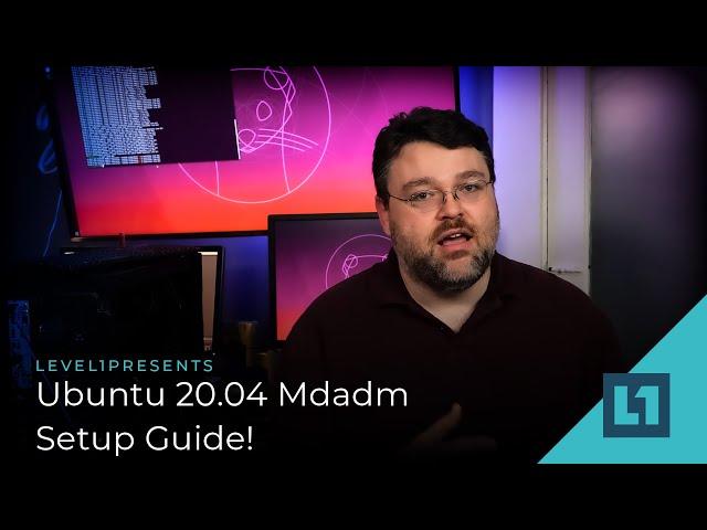 Ubuntu 20.04 Mdadm Setup Guide