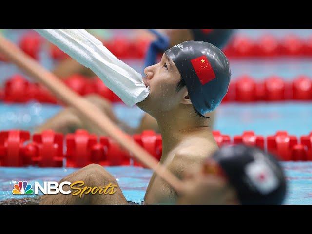 Chinese Paralympians sweep 50m S5 backstroke at Para Worlds | NBC Sports