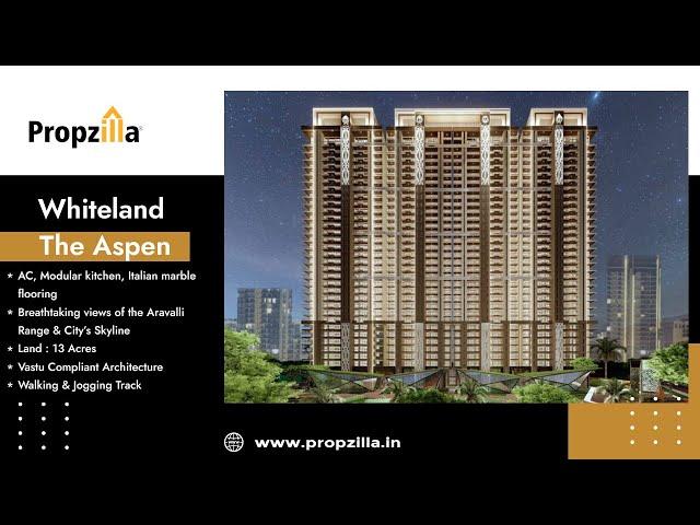 Whiteland The Aspen Sector76 Gurgaon | Ultra Luxury 4 BHK Apartments #penhouses #6bhk #5bhk #4bhk