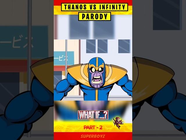 Thanos Vs Infinity (Part-2) #shorts