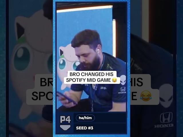 BRO CHANGED HIS SPOTIFY MID-GAME 