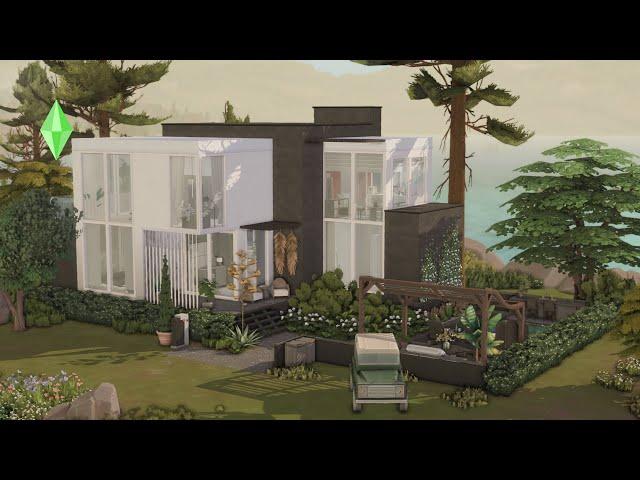 Architect's Modern Villa | The Sims 4 Speed Build | Copperdale Hillside Haven