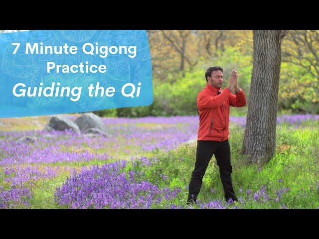 7 Minute Qigong Routine - Guiding the Qi through the Microcosmic Orbit with Jeffrey Chand