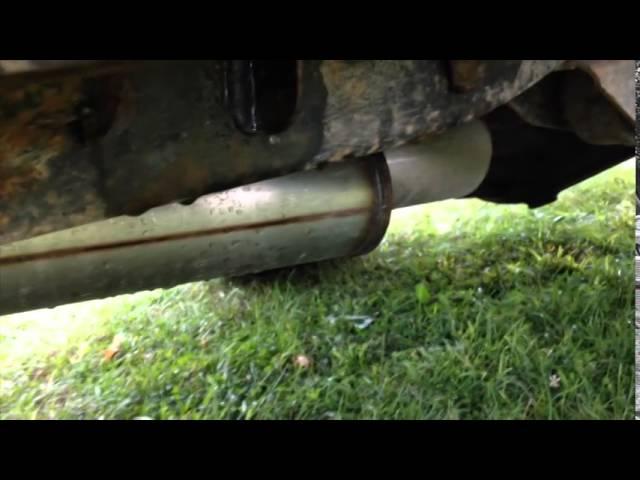 1988 toyota pickup 3vze with magnaflow.