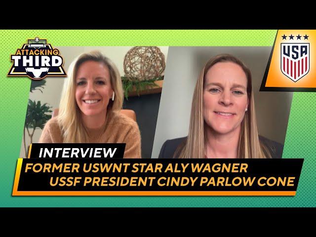 U.S. Soccer President and former USWNT star Aly Wagner discuss the women's equal pay settlement