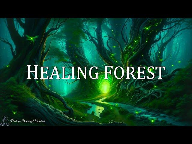 Healing Forest Ambience | 639Hz + 528Hz + 963Hz - Miracle Tone Healing Music | Spiritual Awakenin...