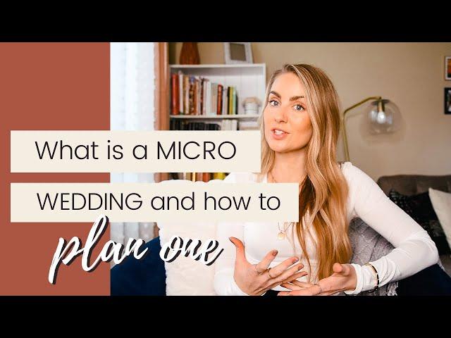 What is a MICRO Wedding and How to PLAN One