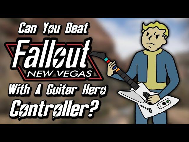 Can You Beat Fallout: New Vegas With A Guitar Hero Controller?