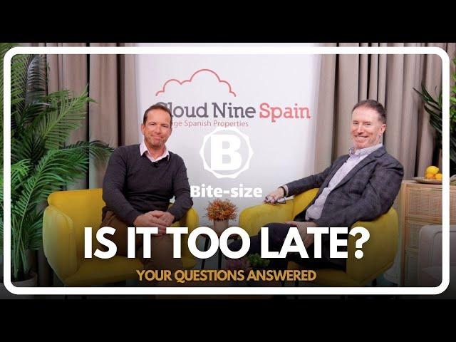 Can I Still Get a Spanish Golden Visa?  | #bitesize Ep21