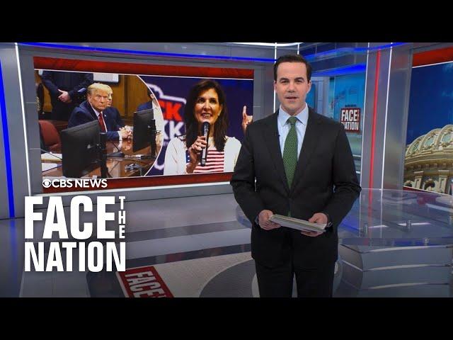 Open: This is "Face the Nation with Margaret Brennan," Feb. 18, 2024