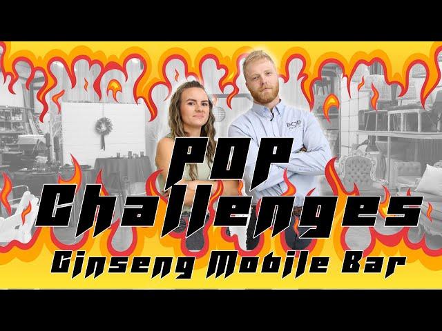 GINSENG MOBILE BAR TABLE DESIGN - POP Challenges