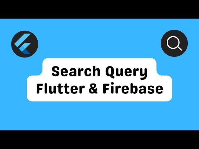 Flutter Firebase Search Query And List View - Social Media Search