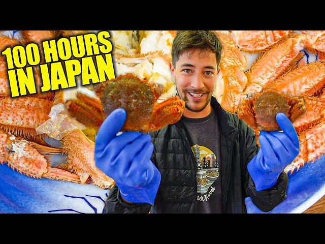 100 Hours of Japanese Food  TOKYO Noodles, KYOTO Street Food + HOKKAIDO Seafood!
