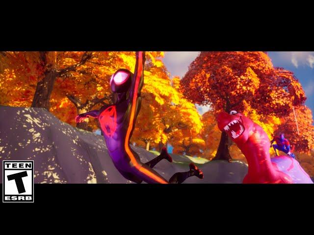 Spider-Rex vs Miles Morales - Fortnite Cinematic Animation