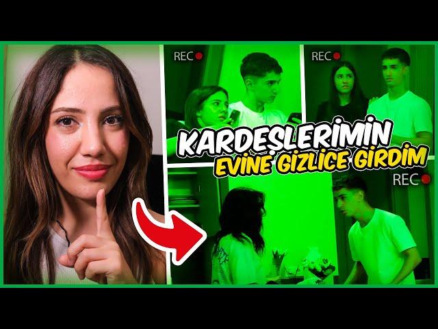 GECE GİZLİCE AHMET VE DAMLANIN EVİNE GİRDİM!!??