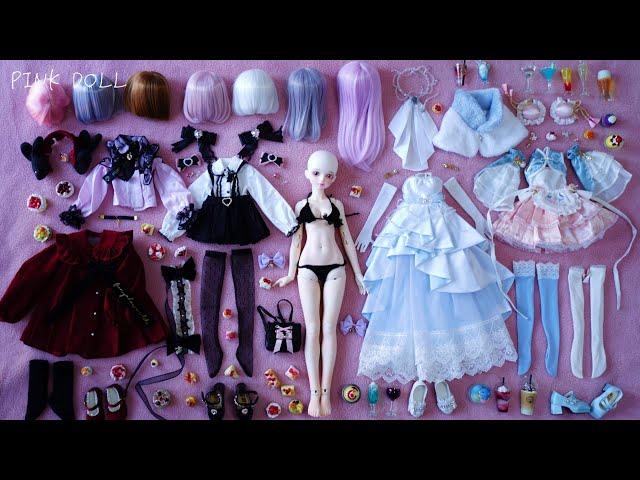 PRINCESS Cinderella Delia MYOU DOLL BJD Unboxing Dress Up