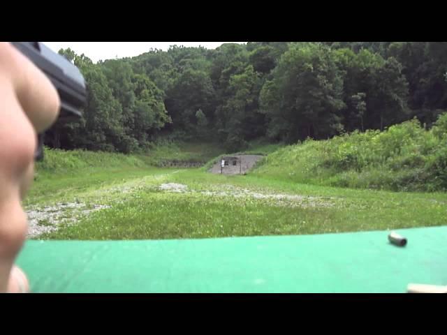 Walther p22 with AAC Aviator Suppressor up close