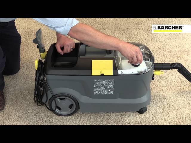 Karcher PUZZI 10/1 & 10/2 Commercial Spray Extraction Carpet & Upholstery Cleaners