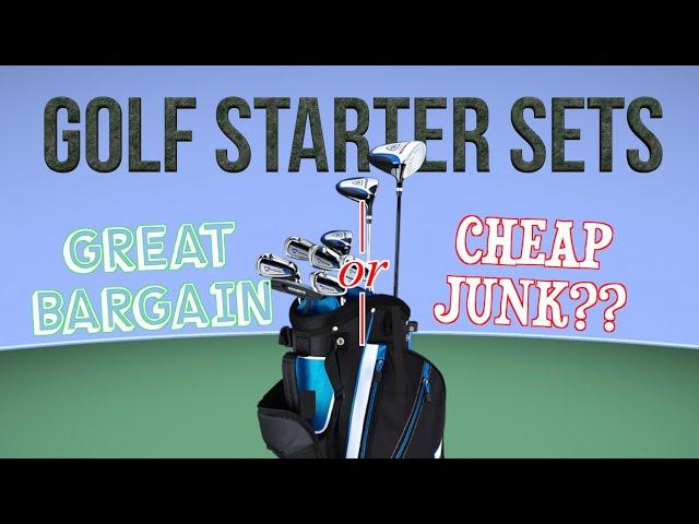 Golf Club Starter Sets / Should Beginners Buy Them