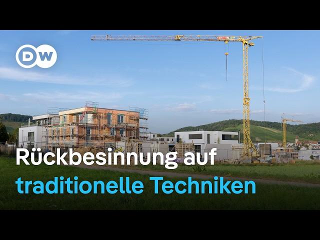 Wie Naturmaterialien das Bauen revolutionieren könnten | DW Nachrichten