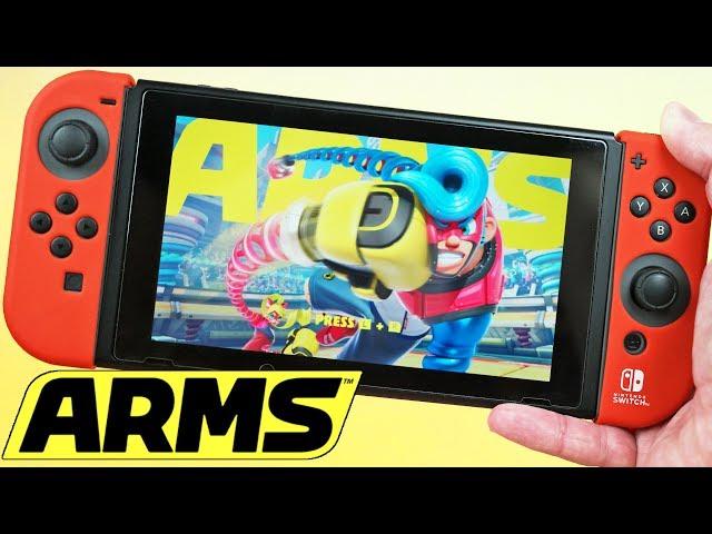 ARMS Nintendo Switch Review | Nintendo's EPIC New Ultimate Fighter Game! | Raymond Strazdas