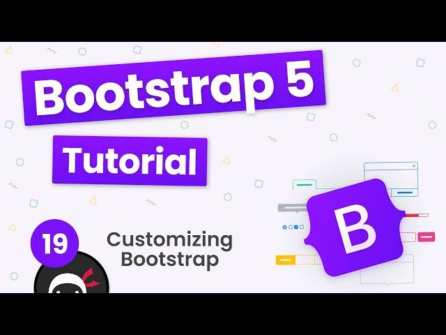 Bootstrap 5 Crash Course Tutorial #19 - Customizing Bootstrap