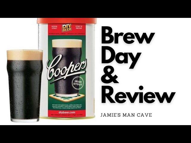 Coopers Irish stout | Extract brew kit | Homebrew