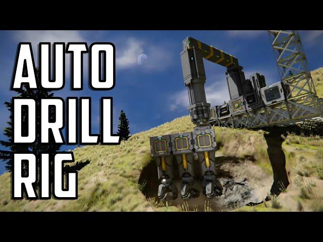 Space Engineers - Xbox Tutorial: Automatic Drilling Rig