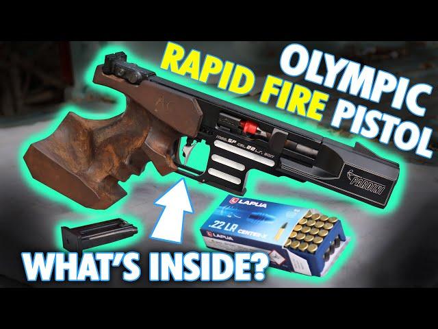 Olympic Rapid Fire Pistol In-Depth Look - Pardini SP 22