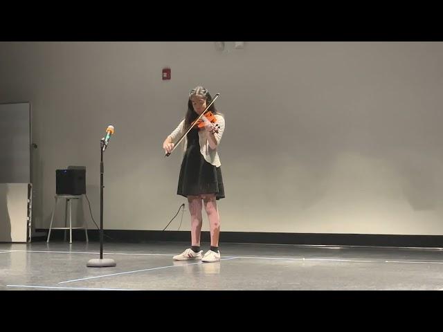 TMSA Cary Talent Show - Rhea playing Can’t Help Falling In Love With You.