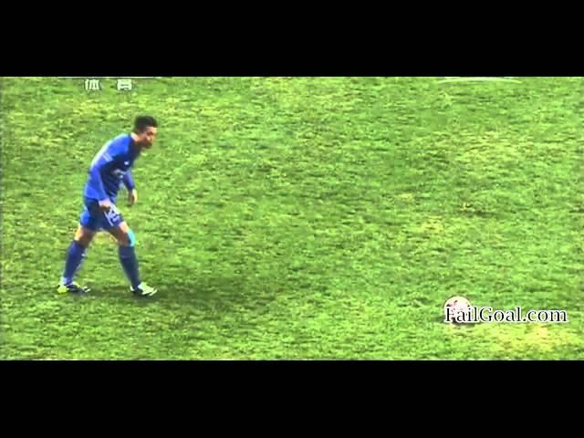 Xu Liang（徐亮）Amazing Free Kick Goal Shanghai Shenhua 1:1 Hangzhou greentown