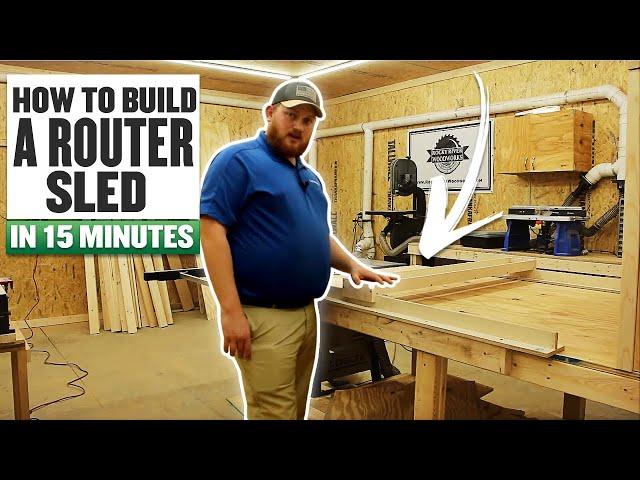 How To Build A Router Sled In 15 Minutes