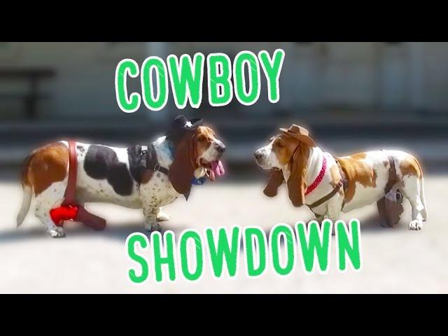 Dean and Chief: cowboy showdown!