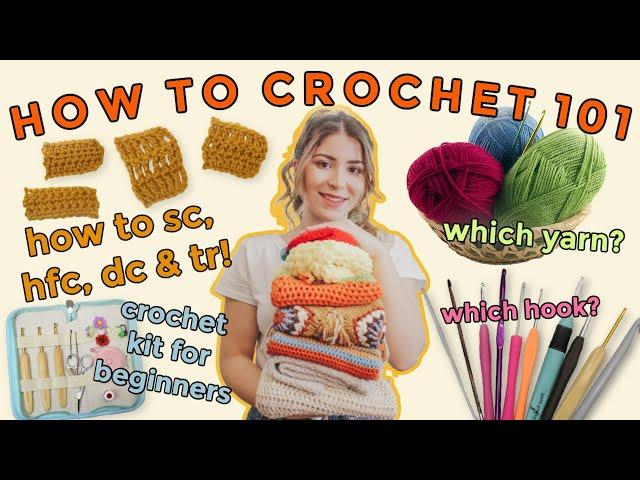 Learn How to Crochet for Absolute Beginners | Brunaticality