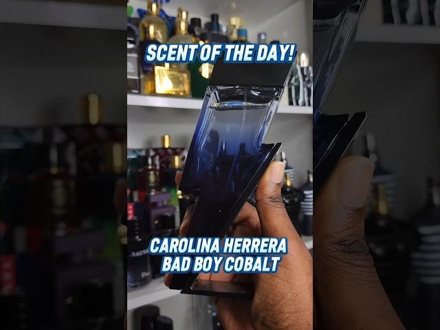 Scent of the Day! Carolina Herrera Bad Boy Cobalt!