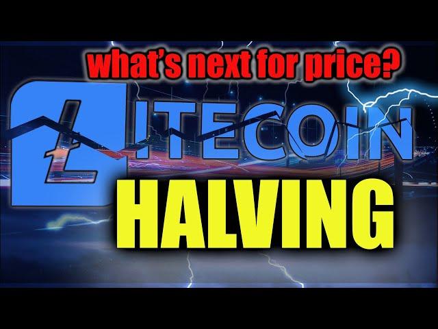 LITECOIN HALVING IN 8 DAYS - WHAT THAT MEANS FOR LTC PRICE