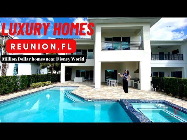 Resort style Luxury Homes for Sale in Reunion, FL just minutes from Disney World